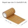 imageAzobur Repair Tape Patch 24quot X 15 Wood Textured Adhesive for Door Floor Table and Chair Dark Cherry
