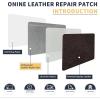 imageONine Leather Repair PatchLeather Repair Tape 3 x 60 inches Leather Repair Patch for FurnitureVinyl Repair KitLeather Couch Patchfor Sofas Furniture Car Seats Office ChairsDark BrownDark Brown