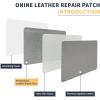 imageONine Leather Repair PatchLeather Repair Tape 3 x 60 inches Leather Repair Patch for FurnitureVinyl Repair KitLeather Couch Patchfor Sofas Furniture Car Seats Office ChairsDark BrownGreyLitchi Grain