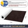 imageONine Leather Repair PatchLeather Repair Tape 3 x 60 inches Leather Repair Patch for FurnitureVinyl Repair KitLeather Couch Patchfor Sofas Furniture Car Seats Office ChairsDark BrownDark Brown