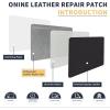 imageONine Leather Repair PatchLeather Repair Tape 3 x 60 inches Leather Repair Patch for FurnitureVinyl Repair KitLeather Couch Patchfor Sofas Furniture Car Seats Office ChairsDark BrownDark Grey Leather