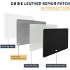 imageONine Leather Repair PatchLeather Repair Tape 3 x 60 inches Leather Repair Patch for FurnitureVinyl Repair KitLeather Couch Patchfor Sofas Furniture Car Seats Office ChairsDark BrownBlackFine Grain