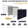 imageONine Leather Repair PatchLeather Repair Tape 3 x 60 inches Leather Repair Patch for FurnitureVinyl Repair KitLeather Couch Patchfor Sofas Furniture Car Seats Office ChairsDark BrownDark Blue Leather