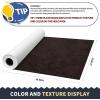 imageONine Leather Repair PatchLeather Repair Tape 3 x 60 inches Leather Repair Patch for FurnitureVinyl Repair KitLeather Couch Patchfor Sofas Furniture Car Seats Office ChairsDark BrownDark Brown