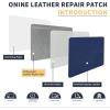 imageONine Leather Repair PatchLeather Repair Tape 3 x 60 inches Leather Repair Patch for FurnitureVinyl Repair KitLeather Couch Patchfor Sofas Furniture Car Seats Office ChairsDark BrownBlue 2