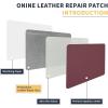 imageONine Leather Repair PatchLeather Repair Tape 3 x 60 inches Leather Repair Patch for FurnitureVinyl Repair KitLeather Couch Patchfor Sofas Furniture Car Seats Office ChairsDark BrownWine redLitchi Grain