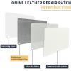 imageONine Leather Repair PatchLeather Repair Tape 3 x 60 inches Leather Repair Patch for FurnitureVinyl Repair KitLeather Couch Patchfor Sofas Furniture Car Seats Office ChairsDark BrownWhiteLitchi Grain