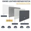 imageONine Leather Repair PatchLeather Repair Tape 3 x 60 inches Leather Repair Patch for FurnitureVinyl Repair KitLeather Couch Patchfor Sofas Furniture Car Seats Office ChairsDark BrownGray