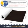 imageONine Leather Repair PatchLeather Repair Tape 3 x 60 inches Leather Repair Patch for FurnitureVinyl Repair KitLeather Couch Patchfor Sofas Furniture Car Seats Office ChairsDark BrownBlack Brown