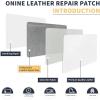 imageONine Leather Repair PatchLeather Repair Tape 3 x 60 inches Leather Repair Patch for FurnitureVinyl Repair KitLeather Couch Patchfor Sofas Furniture Car Seats Office ChairsDark BrownWhiteLitchi Grain