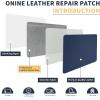 imageONine Leather Repair PatchLeather Repair Tape 3 x 60 inches Leather Repair Patch for FurnitureVinyl Repair KitLeather Couch Patchfor Sofas Furniture Car Seats Office ChairsDark BrownBlue 2