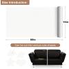 imageONine Leather Repair PatchSelfAdhesive Couch PatchMulticolor Available Scratch Leather 8X11 Inch Peel and Stick for Sofas Car Seats Hand Bags JacketsNew Dark BrownPearl White