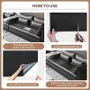imageONine Leather Repair PatchSelfAdhesive Couch PatchMulticolor Available Scratch Leather 8X11 Inch Peel and Stick for Sofas Car Seats Hand Bags JacketsNew Dark BrownNavy Blue
