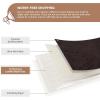 imageONine Leather Repair PatchSelfAdhesive Couch PatchMulticolor Available Scratch Leather 8X11 Inch Peel and Stick for Sofas Car Seats Hand Bags JacketsNew Dark BrownNew Dark Brown