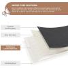 imageONine Leather Repair PatchSelfAdhesive Couch PatchMulticolor Available Scratch Leather 8X11 Inch Peel and Stick for Sofas Car Seats Hand Bags JacketsNew Dark BrownGray Leather