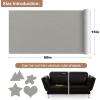 imageONine Leather Repair PatchSelfAdhesive Couch PatchMulticolor Available Scratch Leather 8X11 Inch Peel and Stick for Sofas Car Seats Hand Bags JacketsNew Dark BrownLight Gray