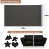 imageONine Leather Repair PatchSelfAdhesive Couch PatchMulticolor Available Scratch Leather 8X11 Inch Peel and Stick for Sofas Car Seats Hand Bags JacketsNew Dark BrownGray Leather