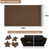 imageONine Leather Repair PatchSelfAdhesive Couch PatchMulticolor Available Scratch Leather 8X11 Inch Peel and Stick for Sofas Car Seats Hand Bags JacketsNew Dark BrownBrownLitchi Grain