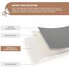 imageONine Leather Repair PatchSelfAdhesive Couch PatchMulticolor Available Scratch Leather 8X11 Inch Peel and Stick for Sofas Car Seats Hand Bags JacketsNew Dark BrownGreyLitchi Grain