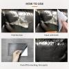 imageONine SelfAdhesive Leather Repair Patch 5x8 inch Convenient Leather Repair Patch Waterproof WearResistant Suitable for Sofa Car Seat Handbag Jacket Fast Repair PatchCappuccino