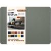 imageONine Leather Repair PatchSelfAdhesive Couch PatchMulticolor Available Scratch Leather 8X11 Inch Peel and Stick for Sofas Car Seats Hand Bags JacketsNew Dark BrownGreyLitchi Grain