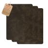 imageLeather Repair Patch3 Pieces SelfAdhesive Couch PatchMulticolor Available Anti Scratch Leather 8X11 InchPieces Peel and Stick for Sofas car Seats Hand Bags Jackets Irregular Pattern Brown Green